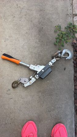 Come Along Winch, 5T 11.5ft Steel Cable Puller Crane Auto Hoist Vehicle Rescue
