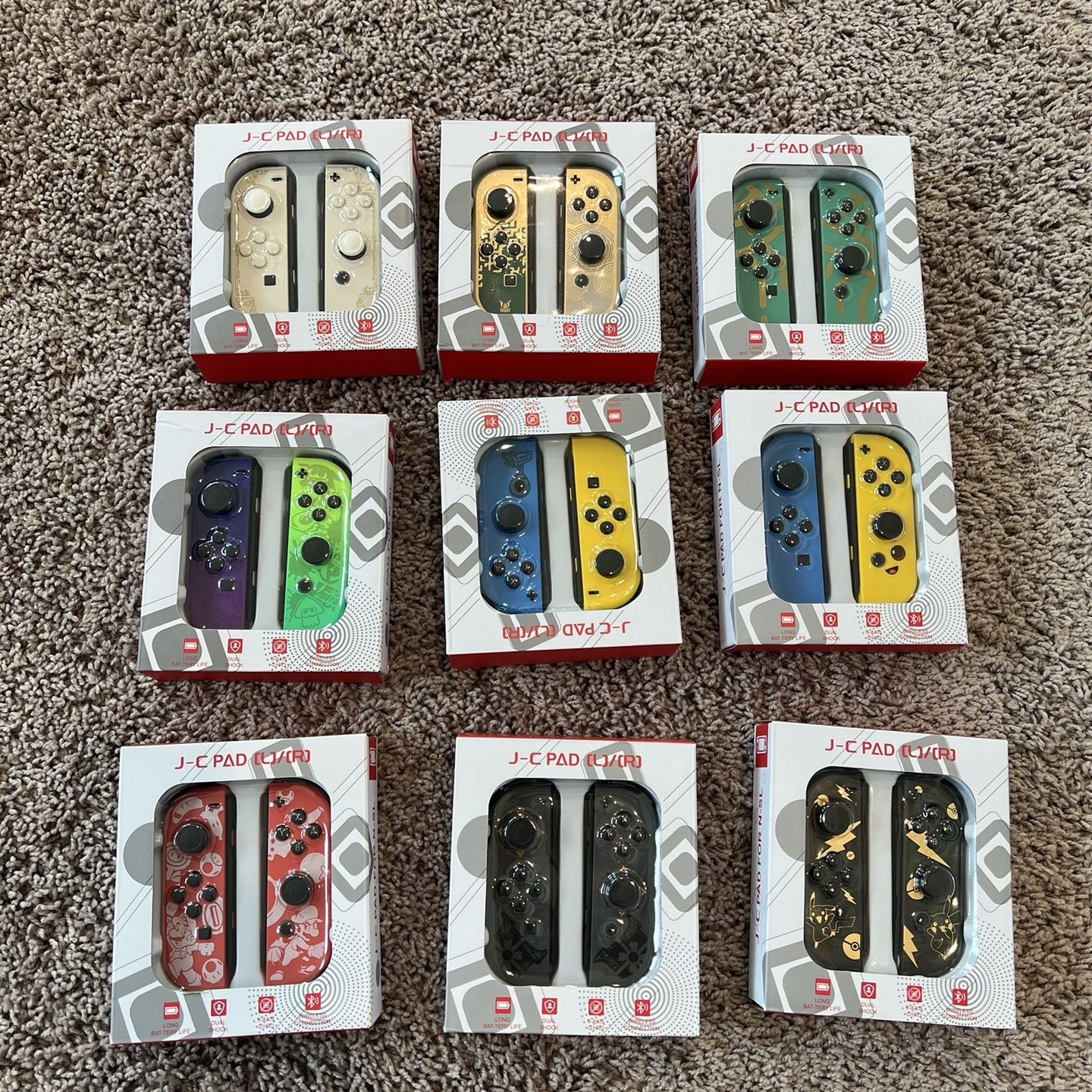 Nintendo Switch Joy Con Controllers All Edition 