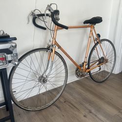 Orange Vintage Schwinn Le Tour II Road Touring Bike 