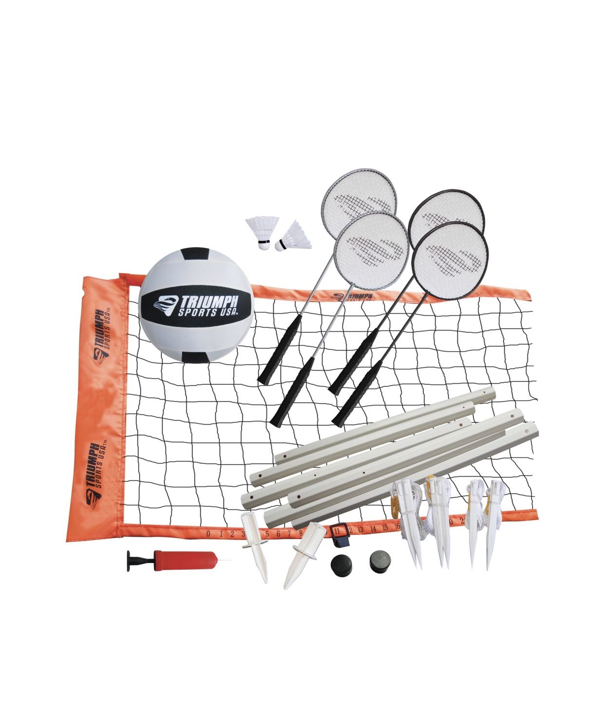 Triumph Advanced Volleyball / Badminton Combo Set