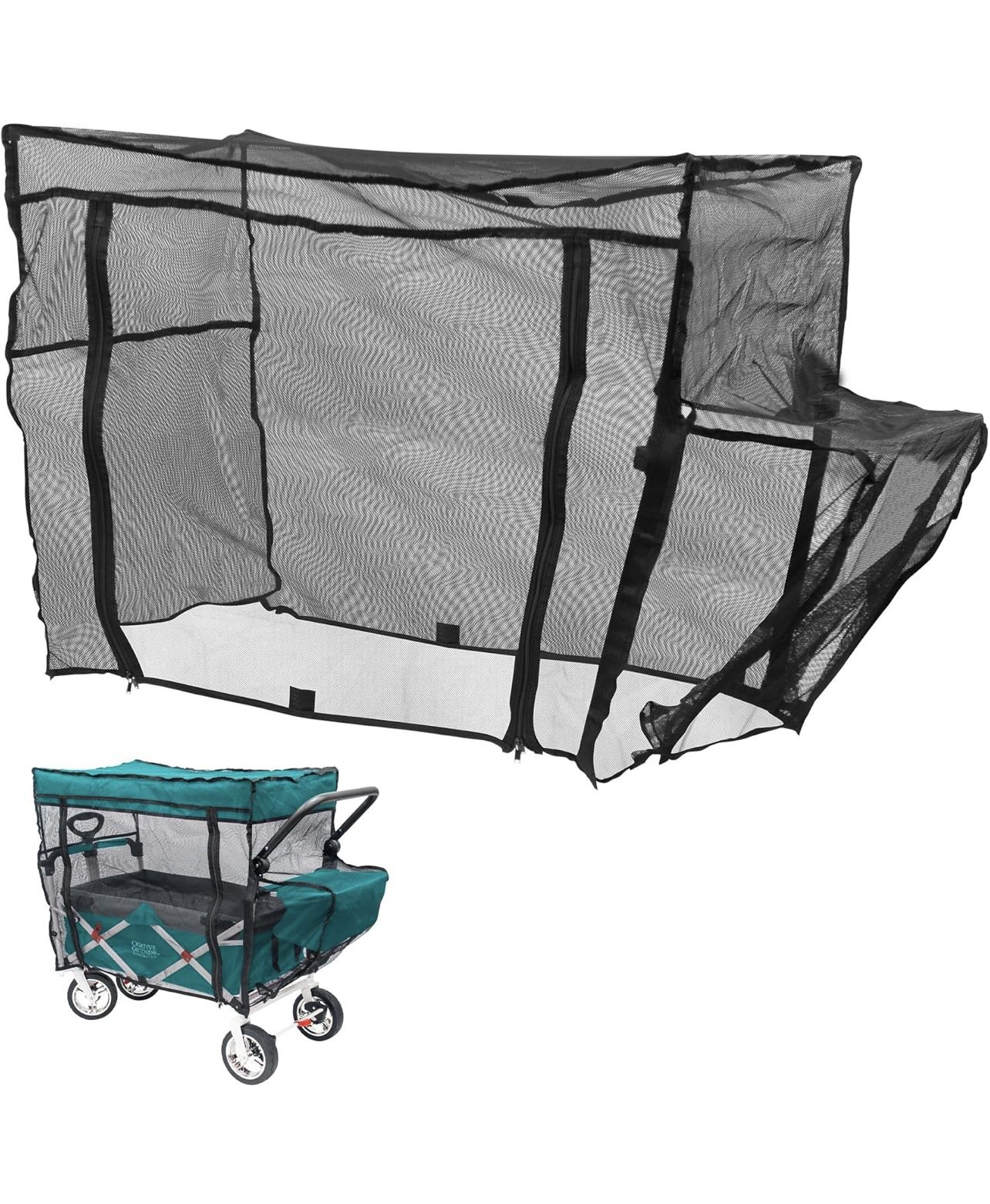 CREATIVE WAGON- Mesh Net Bug Cover for Push/Pull wagons Accessory