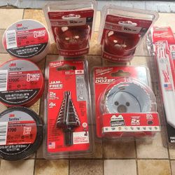 Milwaukee tools stuff and temflex
