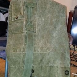Green Duffel Bag USA