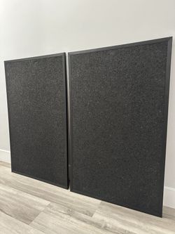 Black Bulletin Boards – Set of 2 (22” x 35” each)