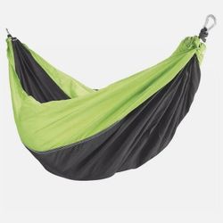 Backpacking hammock with straps included