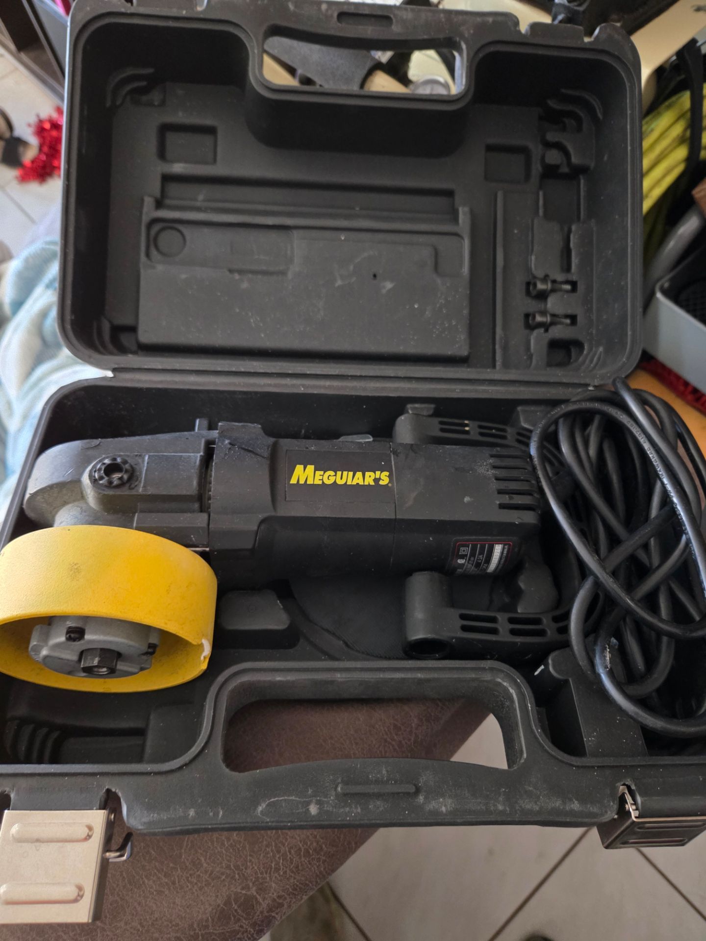 Meguiars G110 Variable Speed Dual Action Car Paint Correction Polisher WORKING