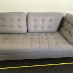 Used Grey Sofa 84x36 