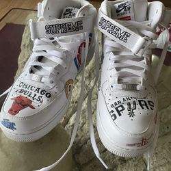 Nike Air Force 1 Mid Supreme NBA Legit 