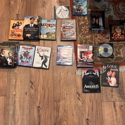 Awesome Movie & Music Lot - DVDs Blu-rays CD - Spider-Man Jurassic World Elton John