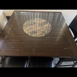 Dining Table With Four Chairs, Excellent Cond