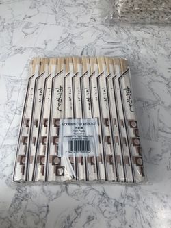 Wood chopsticks 100 pairs