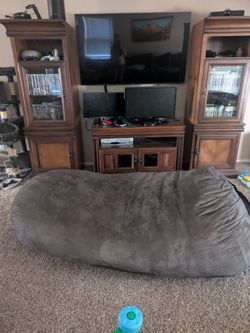 Giant Bean Bag (6 ft, Brown)