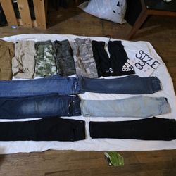 Boys Size 8 Shorts And Jeans
