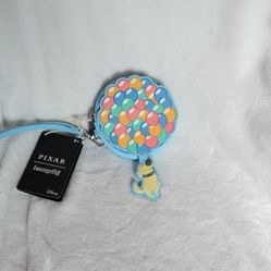 Loungefly Disney Pixar UP coin purse wristlet 