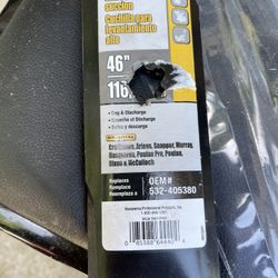 2 Mower Blades 46 Inch