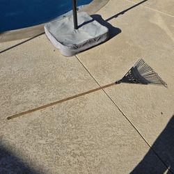 Metal Tine Leaf Rake