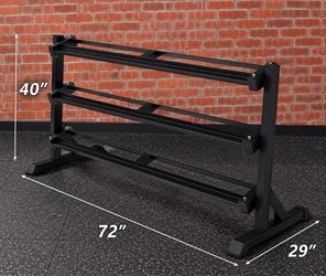 BRAND NEW 5-75 lb dumbbell rack (Rack Only) Home Gym Equipment Weights