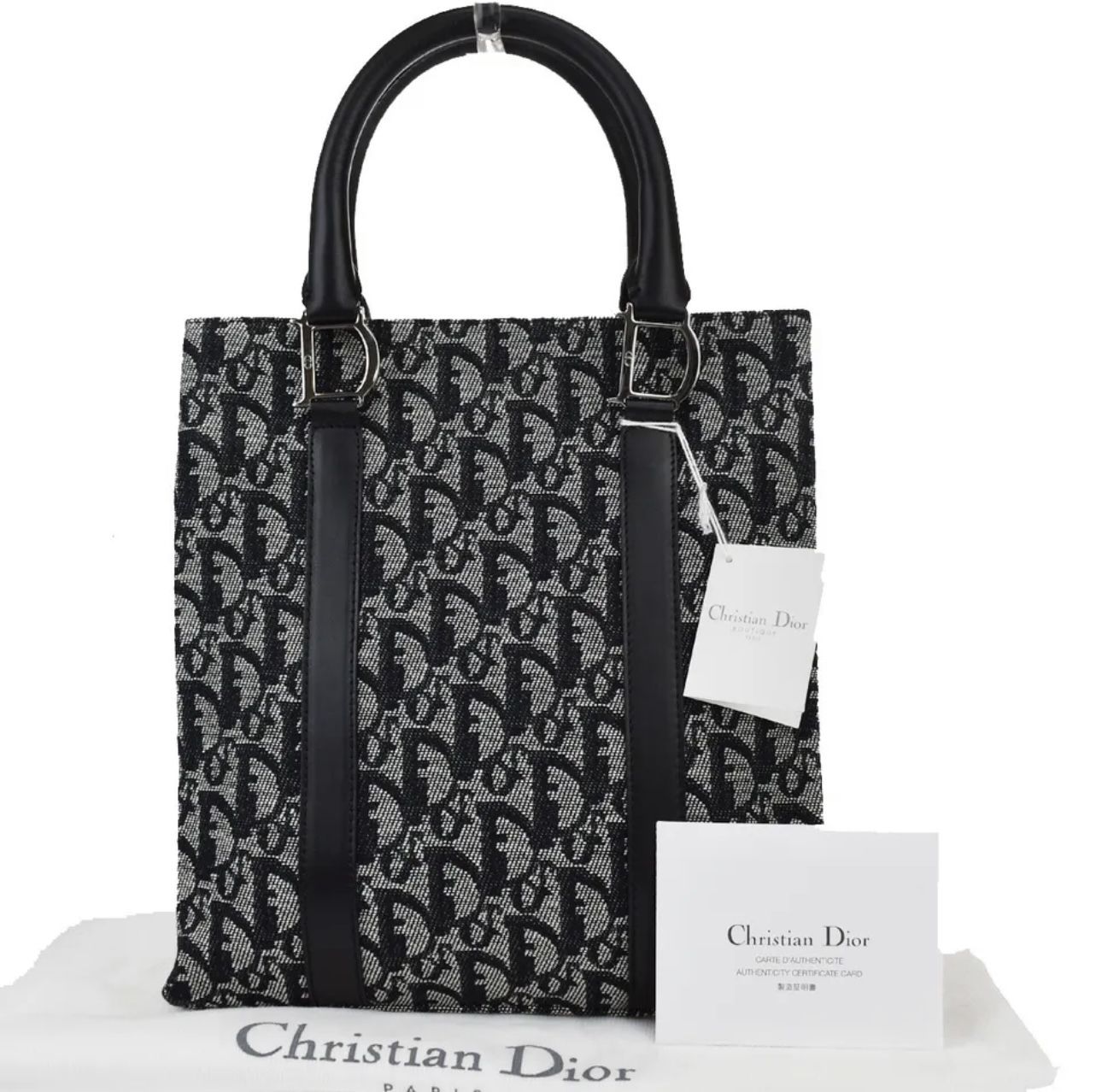 Authentic Christian Dior Trotter Pattern Bag 