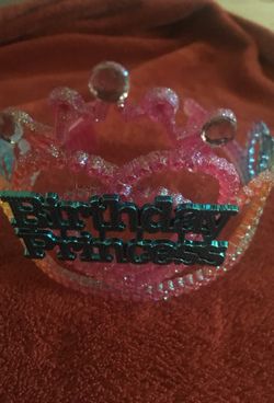 Birthday princess Tiara