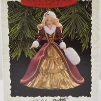 Hallmark Keepsake Ornament 1996 Holiday Barbie 