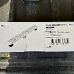 24in Stainless Steel Trench Drain