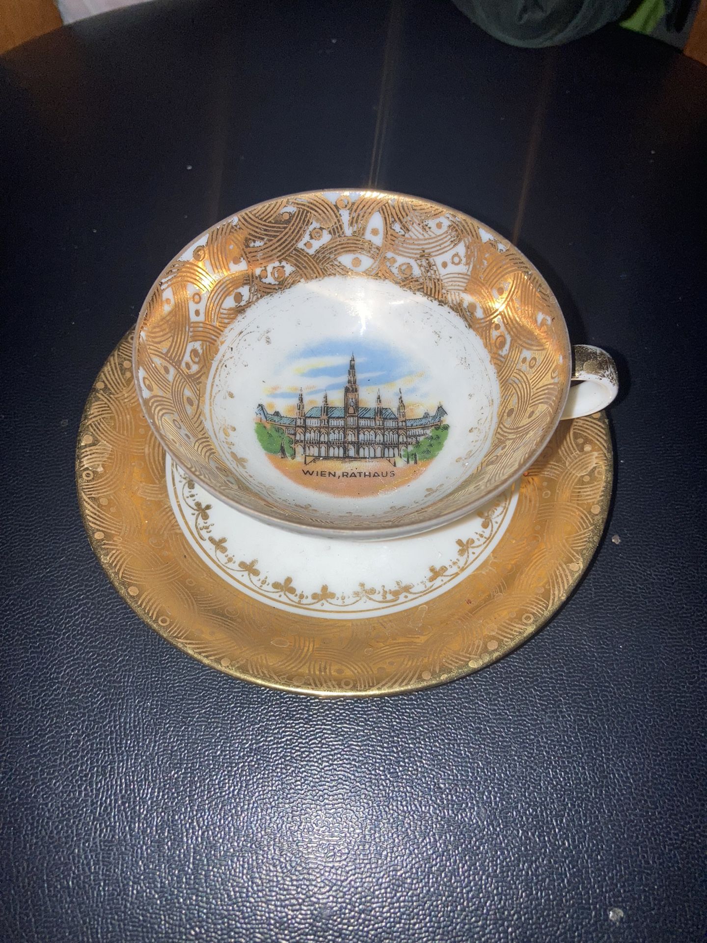 J.L. and Co.W. Cup And Plate