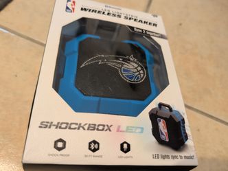 NBA Shockbox LED Wireless Bluetooth Speaker Orlando Magic