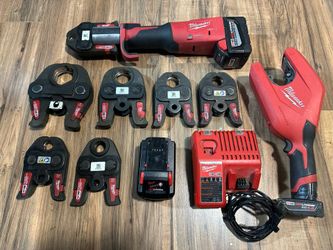 Milwaukee 2922-22 Force Logic Press Tool Bundle  
