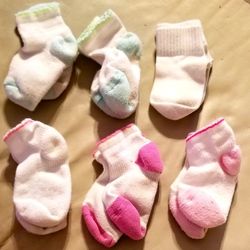 Toddler Girl's Used Socks