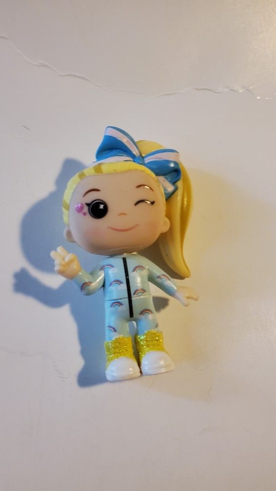 2019 Jojo Siwa Cute Little Girl Doll Figurine