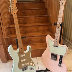 Squier Paranormal Offset Telecaster (Upgrade Seymour Duncan) Anniversary Stratocaster (Mint)