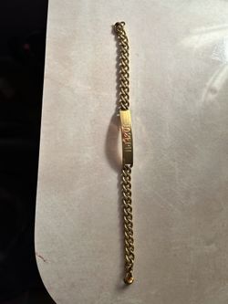 Gold Filled Bracelet With My Name On It Joseph 