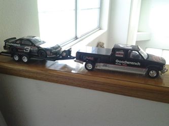 I truck and trailer and car Goodwrench Dale Earnhardt Sr