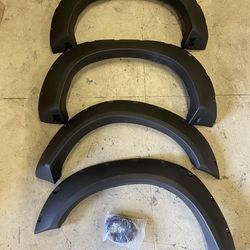 11 to 16 Ford F250 F350 Fender Flares with Rivets Polvaderas con Remache Guardabarros 