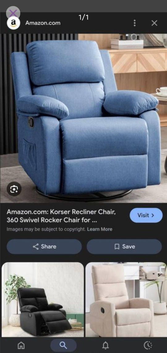 Swivel Glider With Massage And Heat