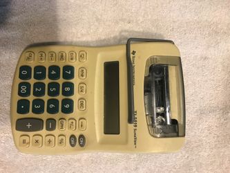 Texas printing calculator