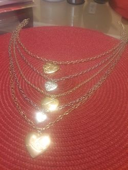 Silver and gold plated tiered necklace
