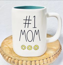 Rae Dunn #1 MOM Mug BRAND NEW