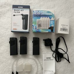 Aquarium Fish tank Filters  Faux Plants Lot