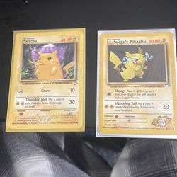 Old pikachus