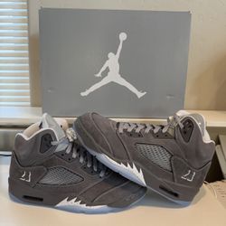 Air Jordan 5 Wolf  Grey