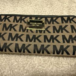 Signature Brown, And Black Wallet
