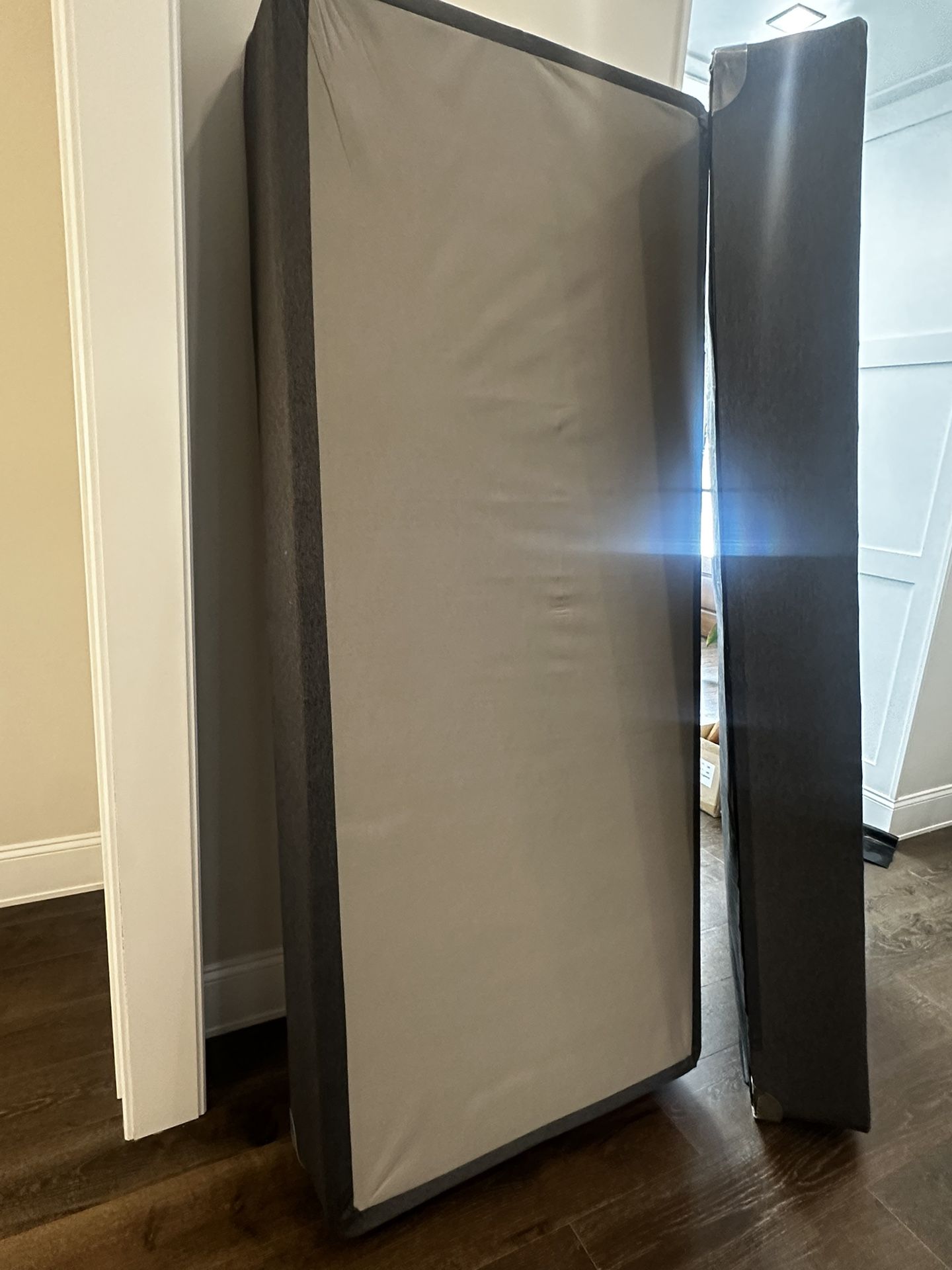 2 Twin Box springs Used For King Size Bed