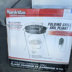 MarshAllan 18" Folding Grill