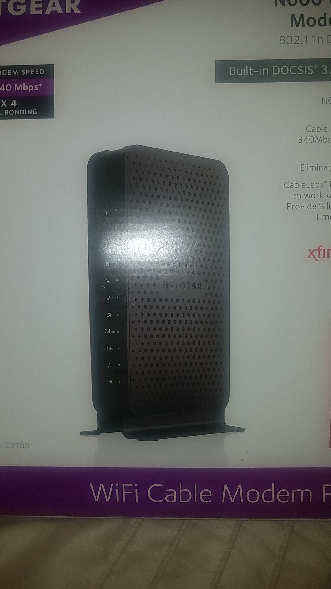 Netgear wifi Modem Router