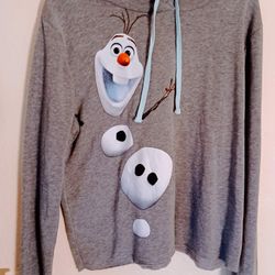 Brand New Junior Ladies XL Disney Frozen Sweatshirt With Hoody 