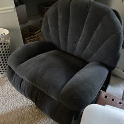 Dark Grey Recliner