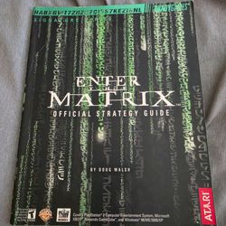 Enter the matrix playstation offical strategy guide