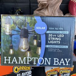 Hampton Bay Solar String Lights