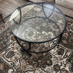 Glass Coffe Table Ashley Furniture Brand 